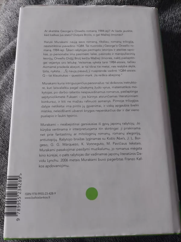 1Q84 Pirma knyga - Haruki Murakami, knyga 3