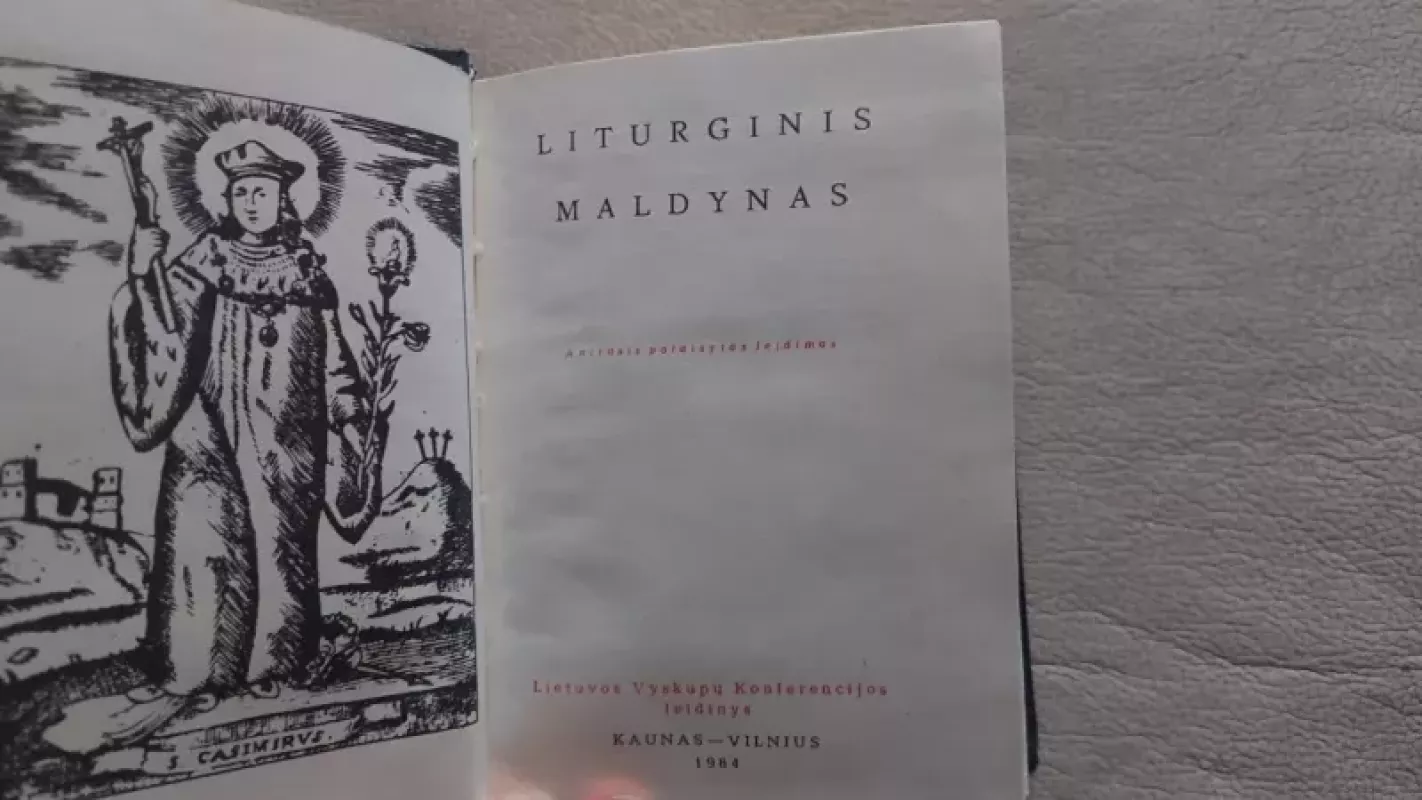 Liturginis maldynas - Nihil Obstat, knyga 3