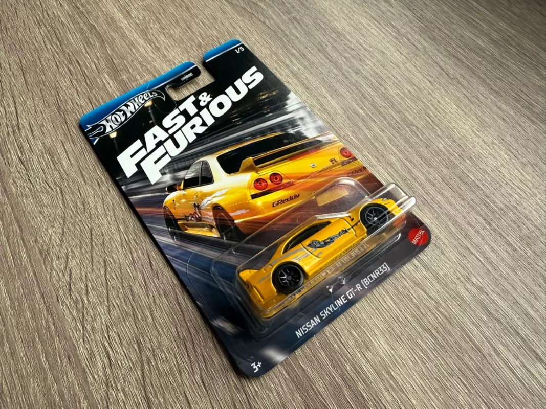 Nissan Skyline GT-R Bcnr33 Fast & Furious Hot Wheels - , namai ir interjeras 3