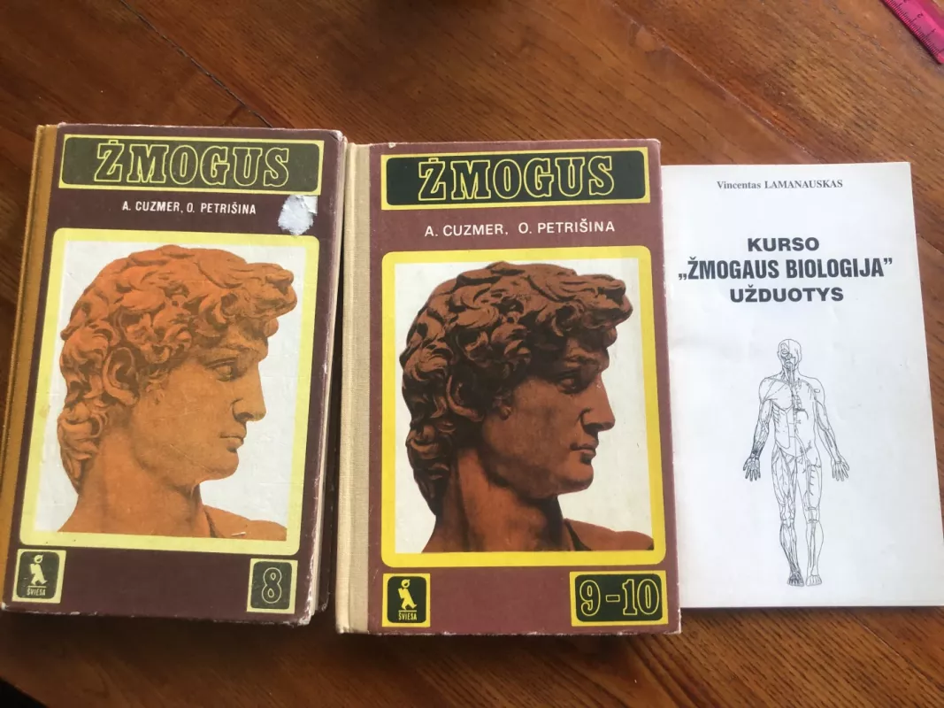 Žmogus: Vadovėlis VIII klasei - O. Petrišina, A.  Cuzmer, knyga 2