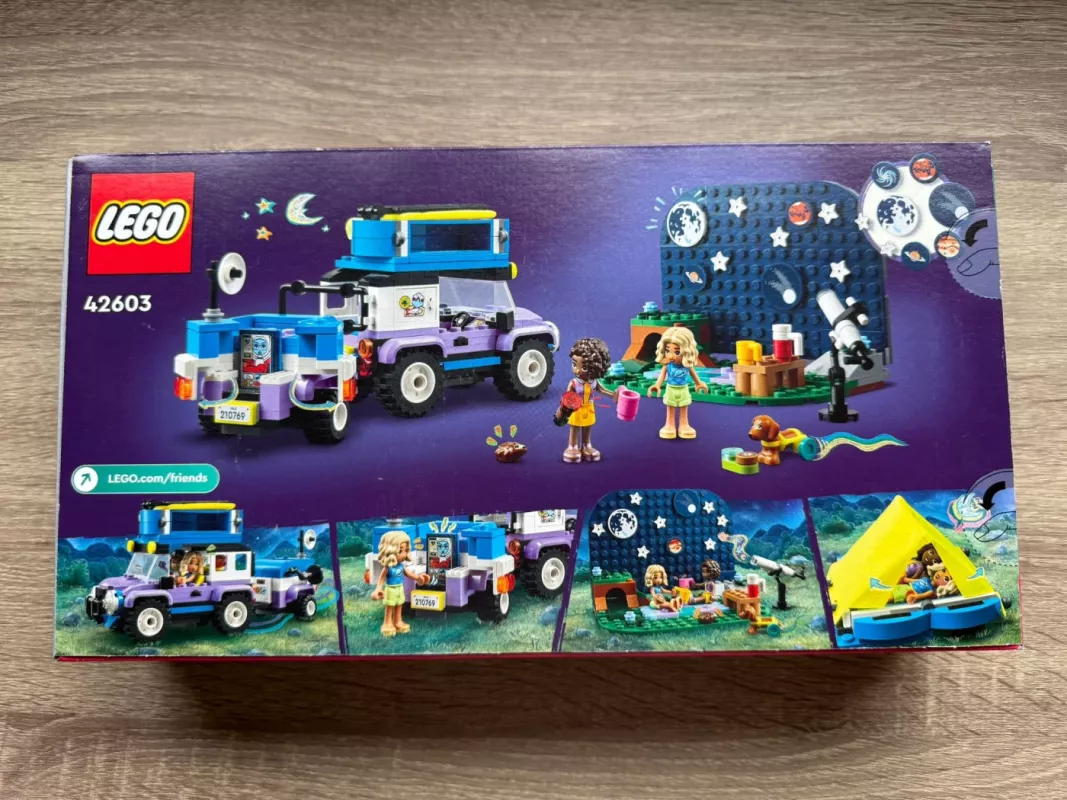 LEGO Friends Žvaigždžių stebėjimo stovyklavietės automobilis 42603 - , stalo žaidimas 3