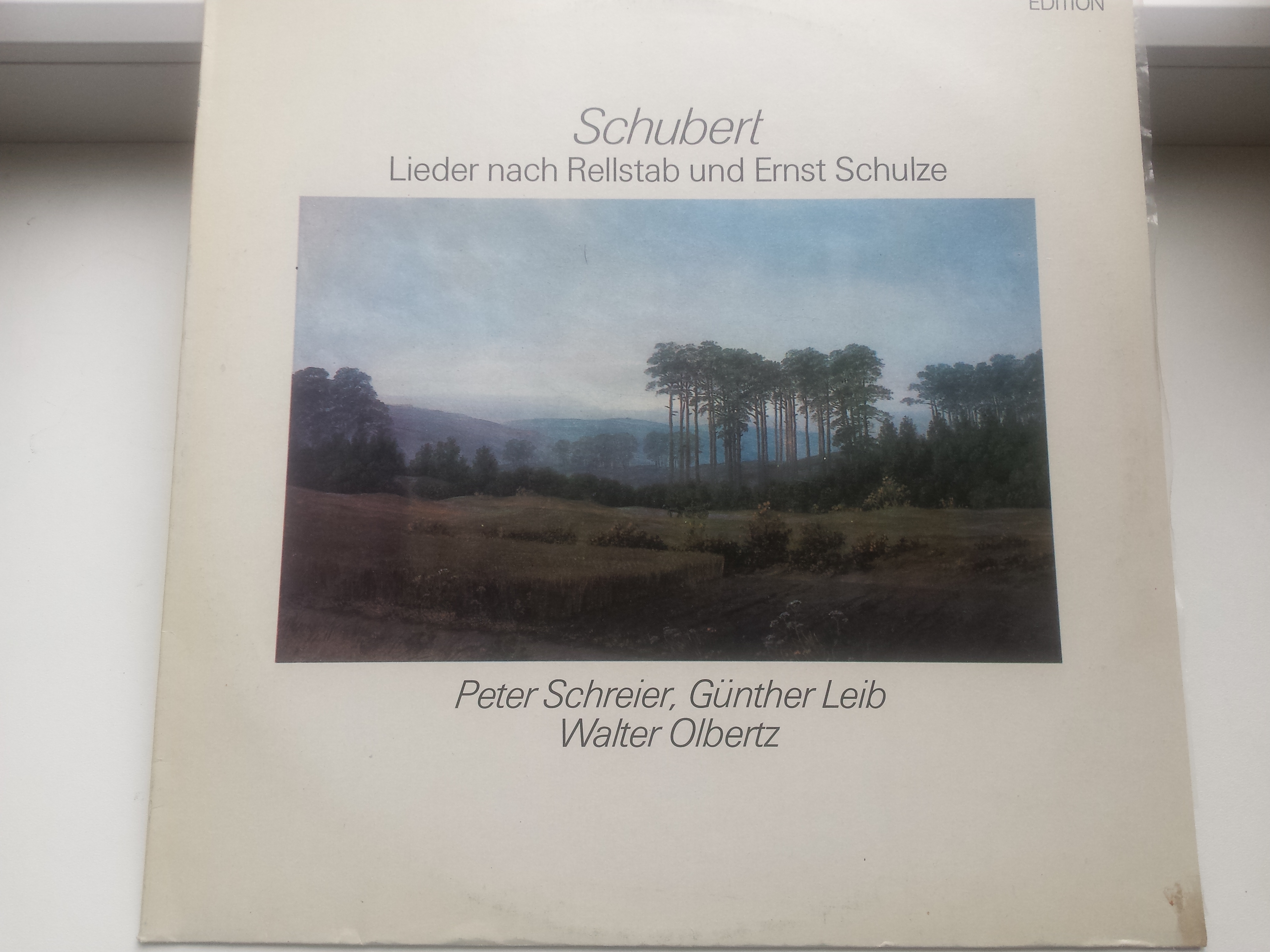 Lieder nach Rellstab und Ernst Schulze